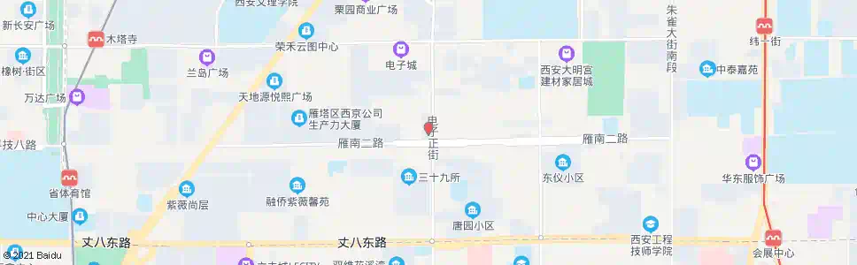 西安北山门_公交站地图_西安公交_妙搜公交查询2025