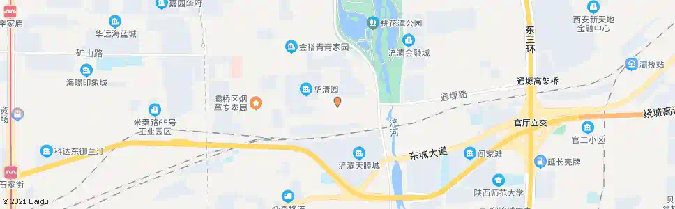 西安米家崖村_公交站地图_西安公交_妙搜公交查询2025
