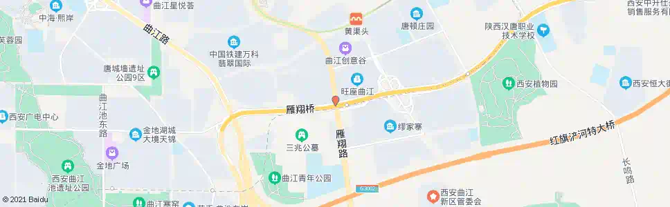 西安南三环雁翔路口_公交站地图_西安公交_妙搜公交查询2025