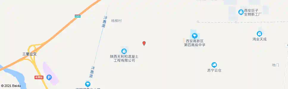 西安西渠路口_公交站地图_西安公交_妙搜公交查询2025