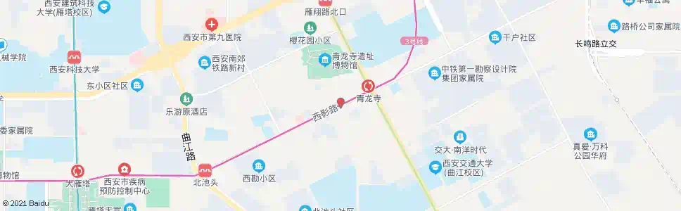 西安铁炉庙_公交站地图_西安公交_妙搜公交查询2025