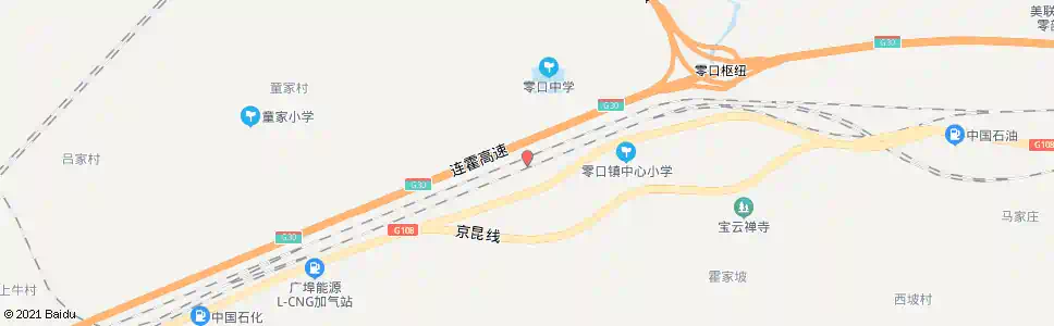 西安零口_公交站地图_西安公交_妙搜公交查询2025
