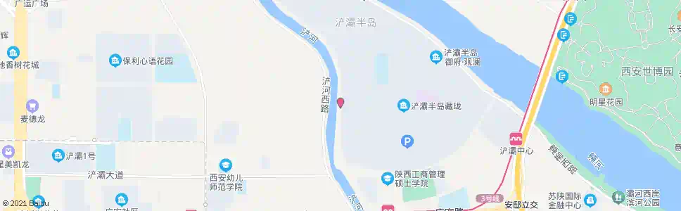 西安浐灞半岛A5区_公交站地图_西安公交_妙搜公交查询2025