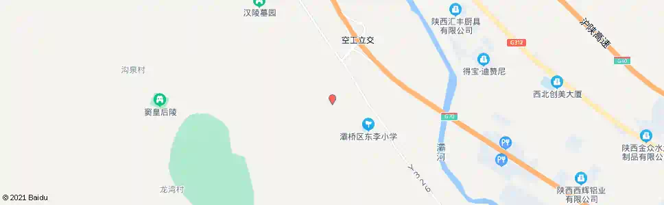 西安空工院_公交站地图_西安公交_妙搜公交查询2025