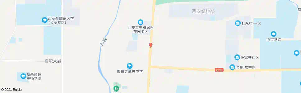 西安杜永村南口_公交站地图_西安公交_妙搜公交查询2025