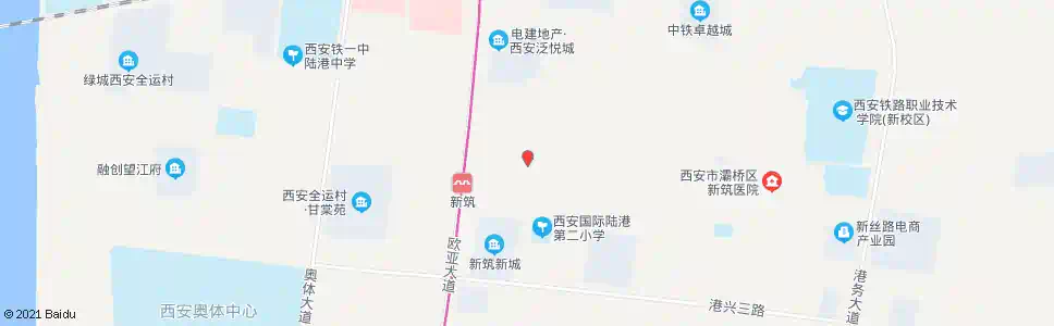 西安围墙村_公交站地图_西安公交_妙搜公交查询2025