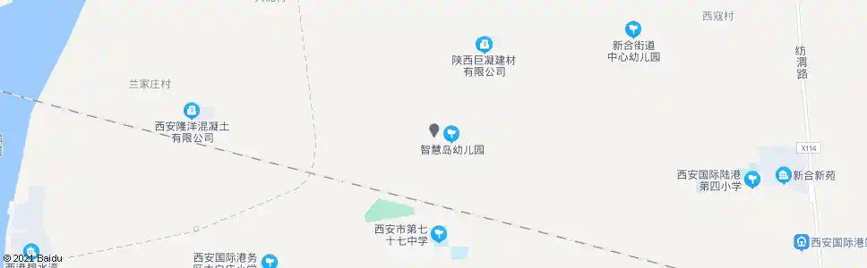 西安水流_公交站地图_西安公交_妙搜公交查询2025