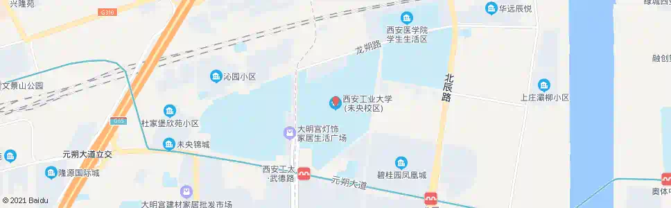西安西安工业大学_公交站地图_西安公交_妙搜公交查询2025