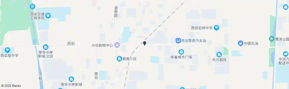 西安户县物资局_公交站地图_西安公交_妙搜公交查询2025