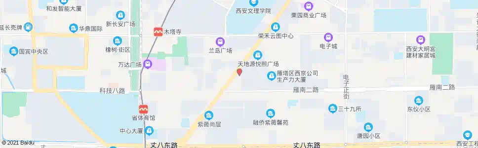 西安西万路加气站_公交站地图_西安公交_妙搜公交查询2025