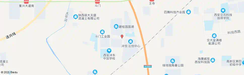 西安镐京大道汉池一路口_公交站地图_西安公交_妙搜公交查询2025
