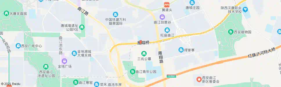 西安雁翔桥_公交站地图_西安公交_妙搜公交查询2025