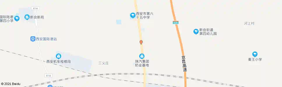 西安杜家村_公交站地图_西安公交_妙搜公交查询2025