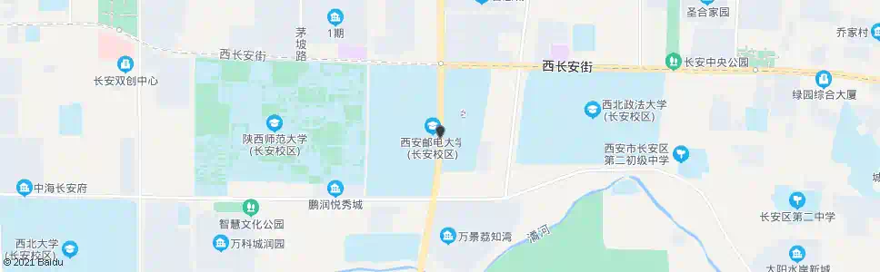 西安茅坡村_公交站地图_西安公交_妙搜公交查询2025