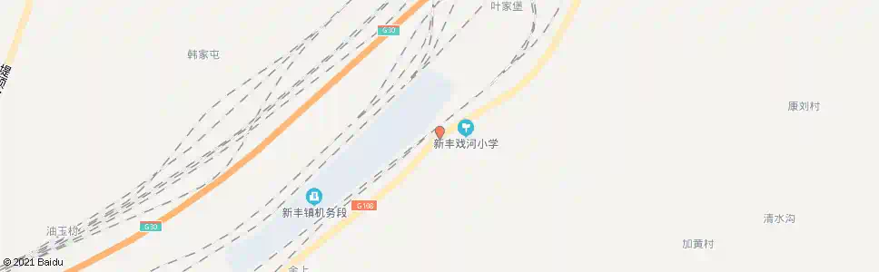 西安坡张村_公交站地图_西安公交_妙搜公交查询2025