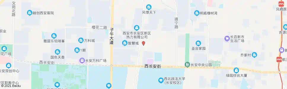 西安长疗_公交站地图_西安公交_妙搜公交查询2025