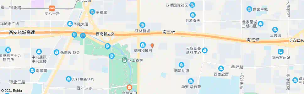 西安子午建材商城_公交站地图_西安公交_妙搜公交查询2025