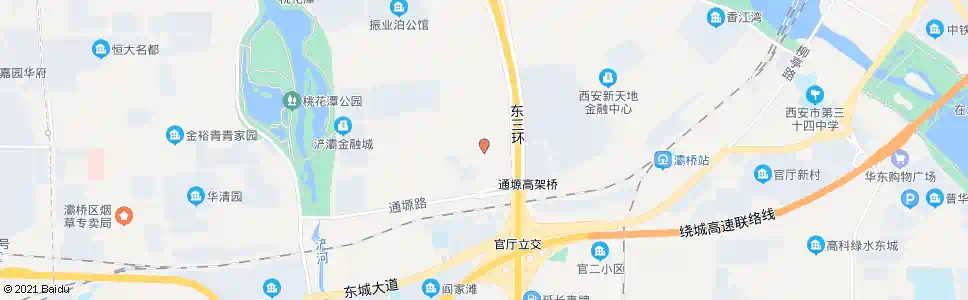 西安金桥一路_公交站地图_西安公交_妙搜公交查询2025