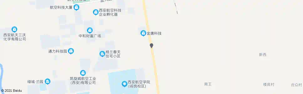 西安丰镇新村_公交站地图_西安公交_妙搜公交查询2025