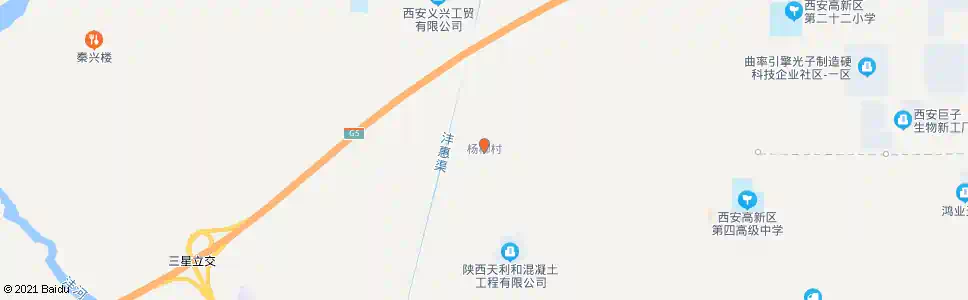 西安杨柳桥_公交站地图_西安公交_妙搜公交查询2025