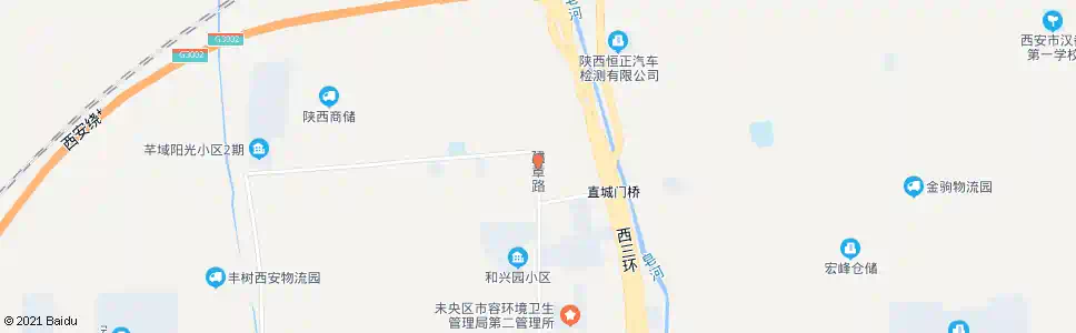 西安六村堡工业园_公交站地图_西安公交_妙搜公交查询2025