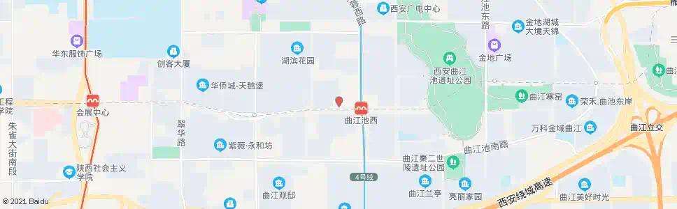西安雁鸣小区南门_公交站地图_西安公交_妙搜公交查询2025