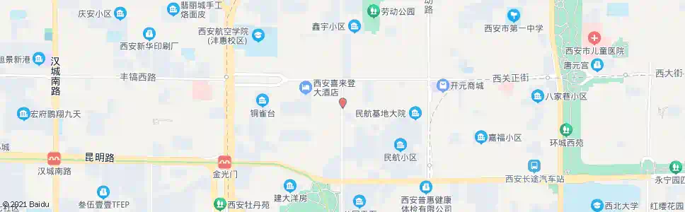 西安四厂_公交站地图_西安公交_妙搜公交查询2025