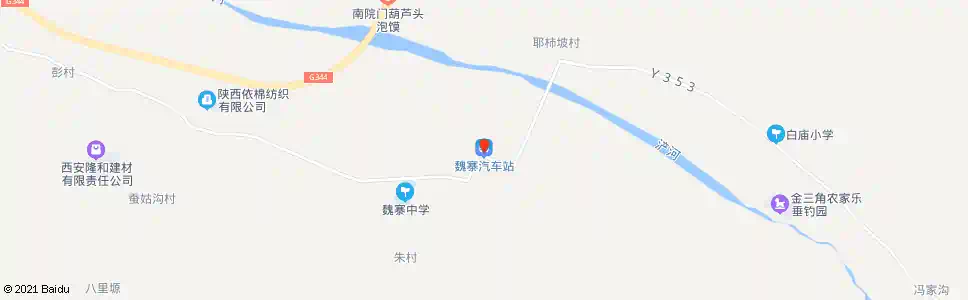 西安魏寨_公交站地图_西安公交_妙搜公交查询2025