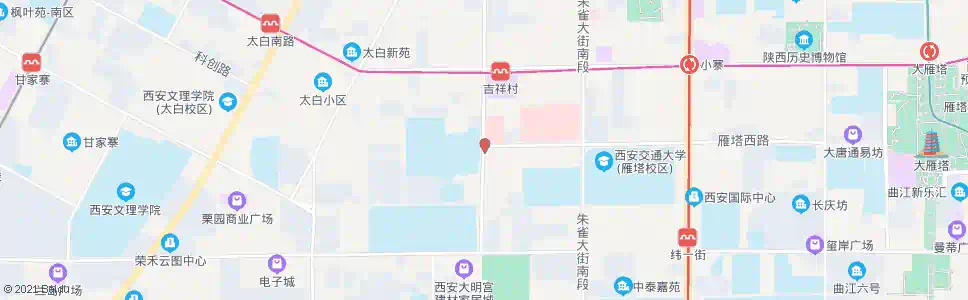 西安省肿瘤医院_公交站地图_西安公交_妙搜公交查询2025
