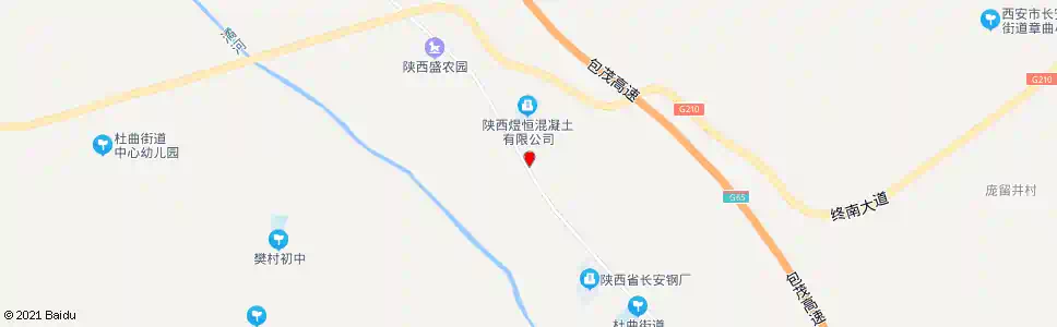 西安杜曲派出所_公交站地图_西安公交_妙搜公交查询2025