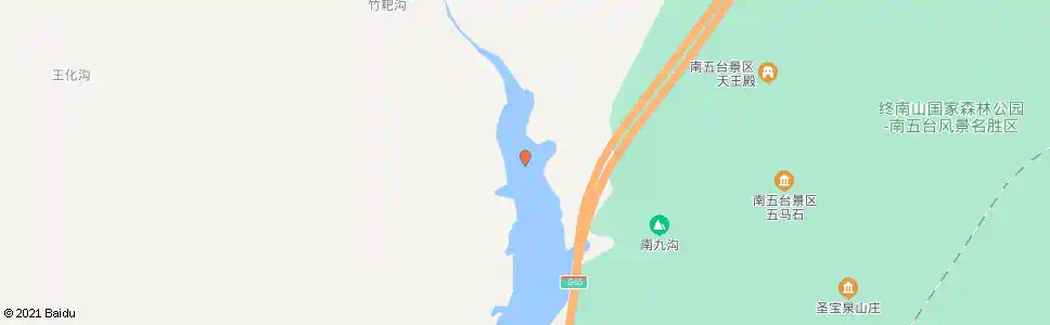西安石砭峪水库_公交站地图_西安公交_妙搜公交查询2025