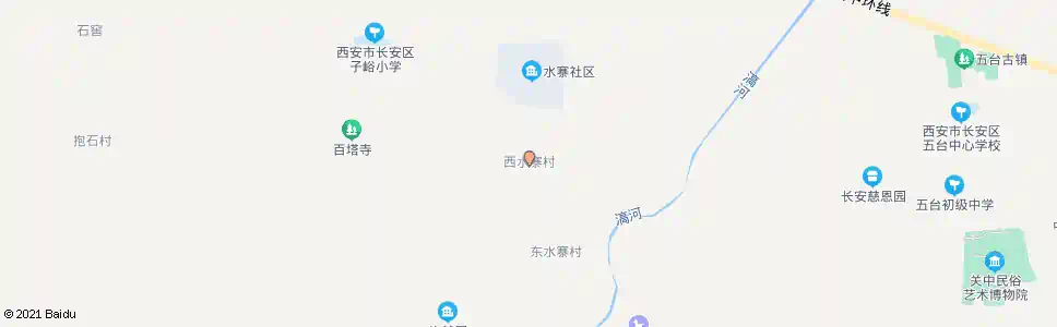 西安西水寨村_公交站地图_西安公交_妙搜公交查询2025
