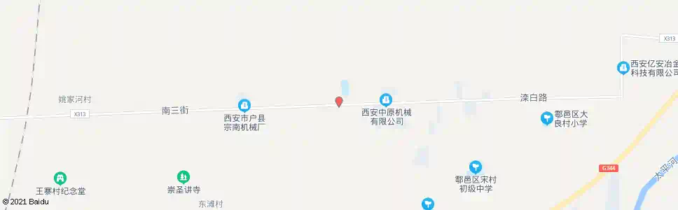 西安黄堆村_公交站地图_西安公交_妙搜公交查询2025