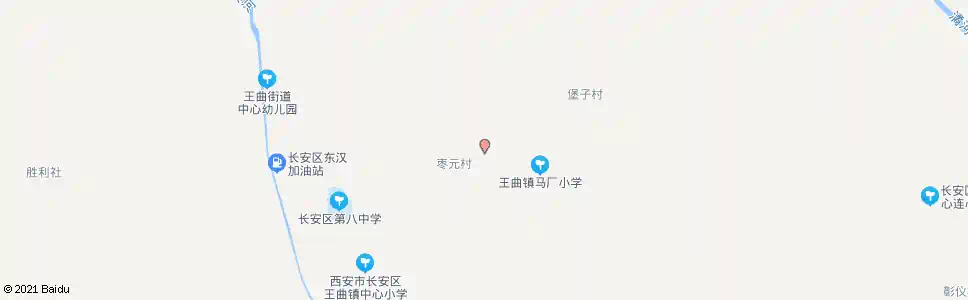 西安马厂南街村_公交站地图_西安公交_妙搜公交查询2025