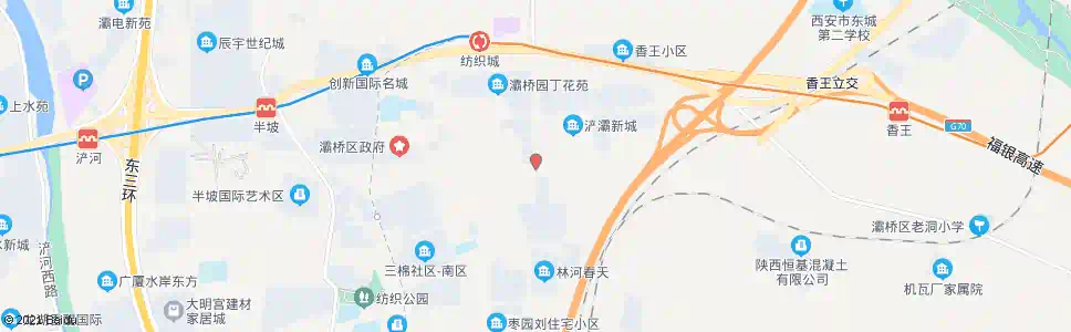 西安纺渭路南口_公交站地图_西安公交_妙搜公交查询2025