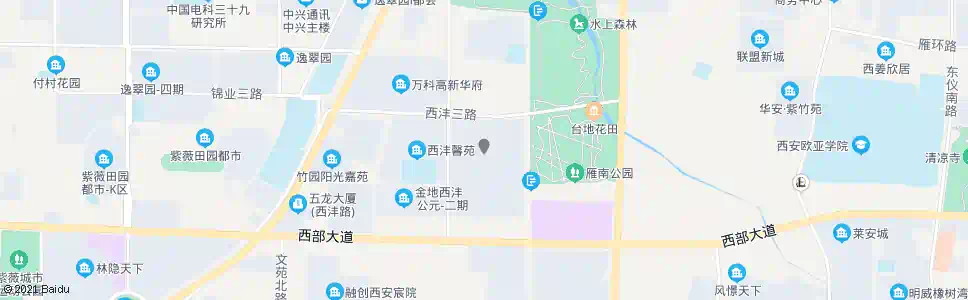 西安曹家堡村_公交站地图_西安公交_妙搜公交查询2025