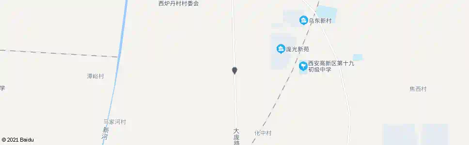 西安庞光新村_公交站地图_西安公交_妙搜公交查询2025