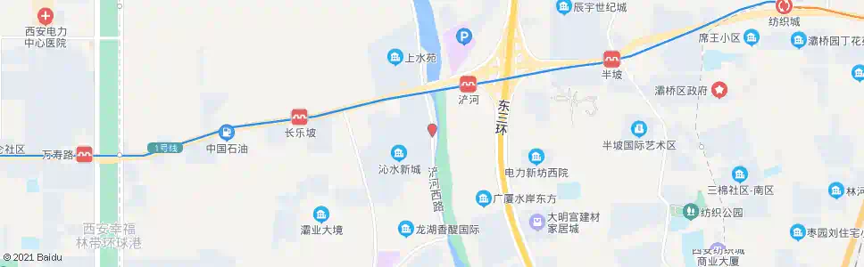 西安沁水新城东门_公交站地图_西安公交_妙搜公交查询2025