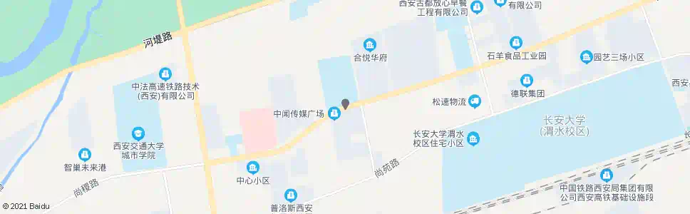 西安尚稷路草滩六路口_公交站地图_西安公交_妙搜公交查询2025