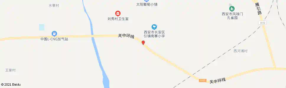 西安南寨西村_公交站地图_西安公交_妙搜公交查询2025