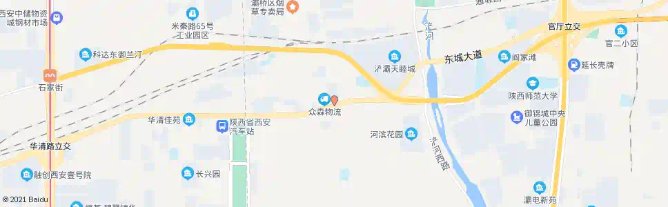 西安十里铺_公交站地图_西安公交_妙搜公交查询2025