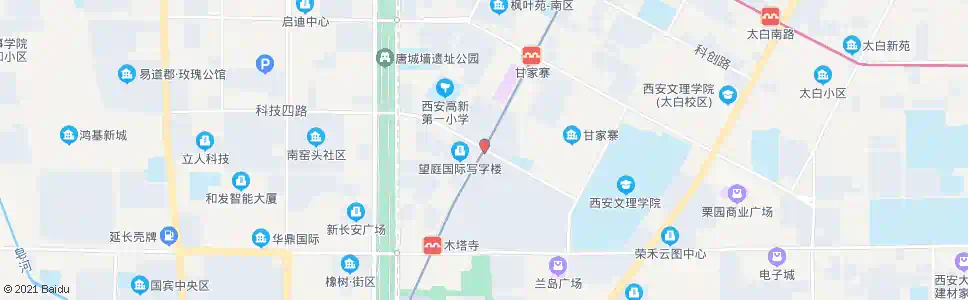 西安高新路南口_公交站地图_西安公交_妙搜公交查询2025
