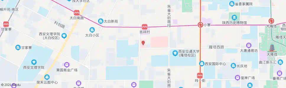 西安肿瘤医院_公交站地图_西安公交_妙搜公交查询2025