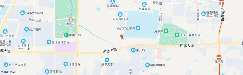 西安电子正街南口_公交站地图_西安公交_妙搜公交查询2025