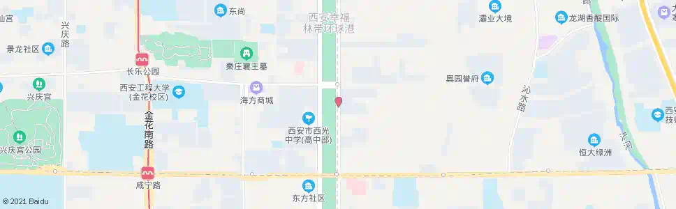 西安辛福中路_公交站地图_西安公交_妙搜公交查询2025