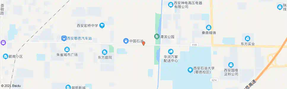 西安郭家寨_公交站地图_西安公交_妙搜公交查询2025