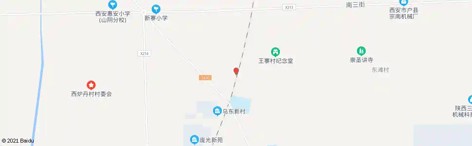 西安南正村_公交站地图_西安公交_妙搜公交查询2025