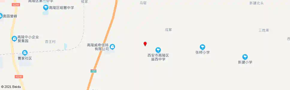 西安庙西村_公交站地图_西安公交_妙搜公交查询2025