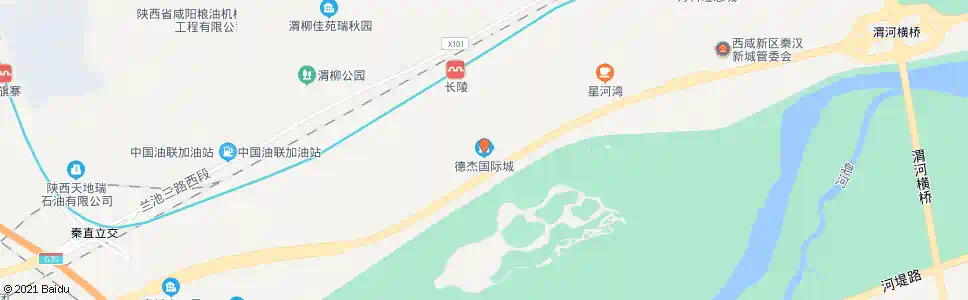 西安兰池大道秦岭北麓小区_公交站地图_西安公交_妙搜公交查询2025