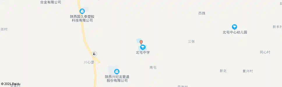 西安北屯街道办_公交站地图_西安公交_妙搜公交查询2025